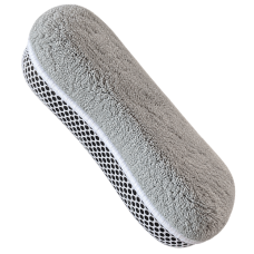 Губка з мікрофіброю та сіткою для миття авто — MIKROFIBRA WITH MESH 12×22×6 см